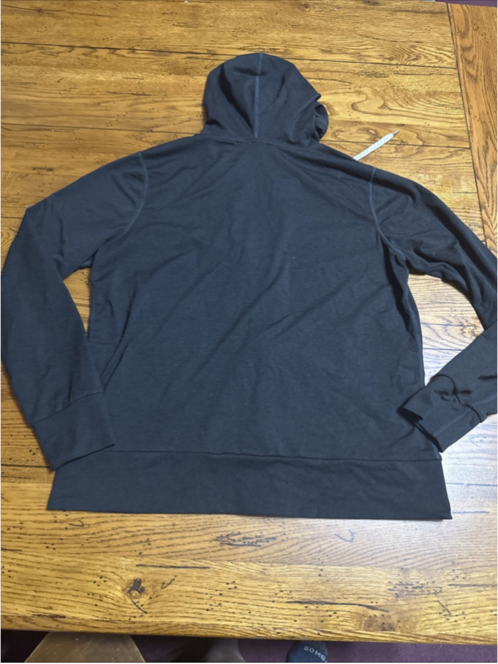 Vuori Performance Hoodie Black Heather Lg. Womens Q13 - Picture 8 of 8